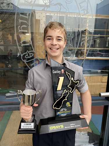 Kiahn Burt National 125cc
Roto Max Junior Champion