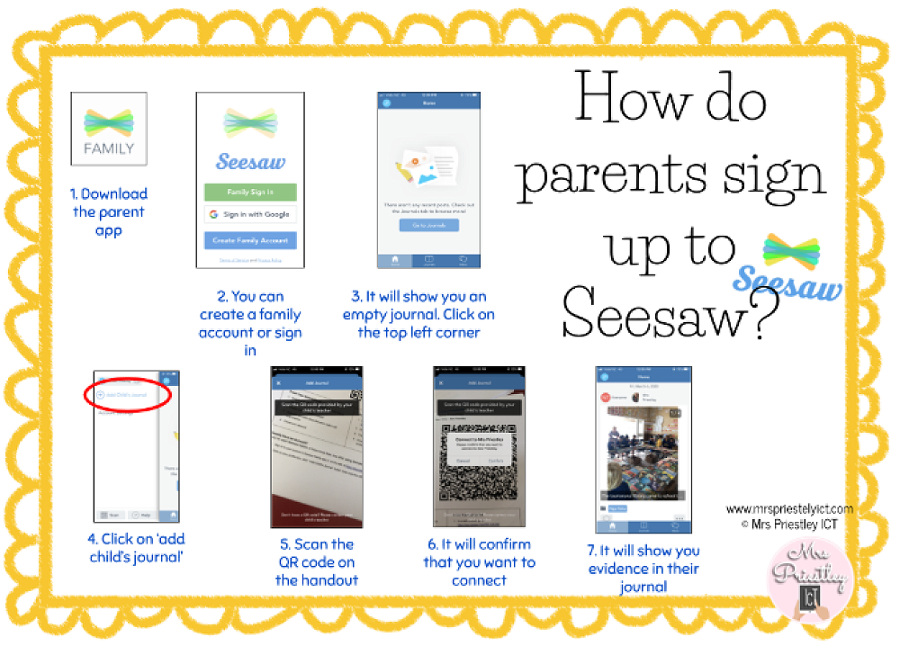 Seesaw parent access best sale login