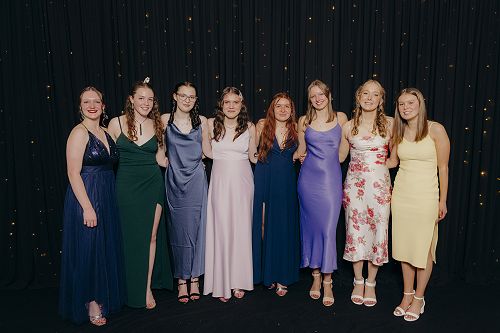 Petra Andrews, Sienna Jamieson, Kyla Bartlett, Aria Rowe, Aiesha Goswami, Saja Moosmann, Jamila Fraser and Annabel Ludgate