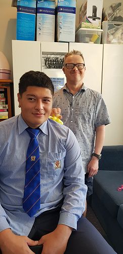 Epaati getting the famous Neil massage