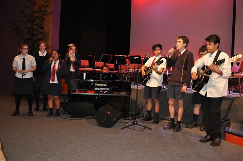 Level 3 Music class.






