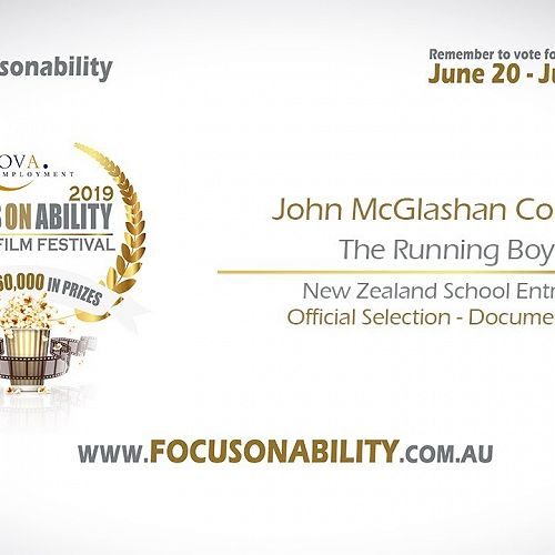 Video: John McGlashan College - The Running Boy