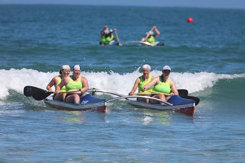 Cruising home on the Canoe