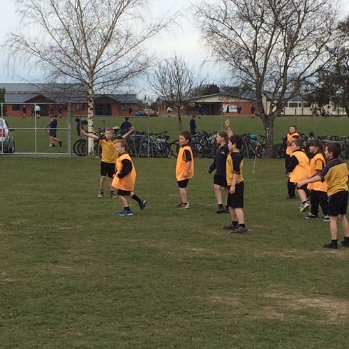 Soccer tournament - Room 7 vs Room 10   2-2 draw