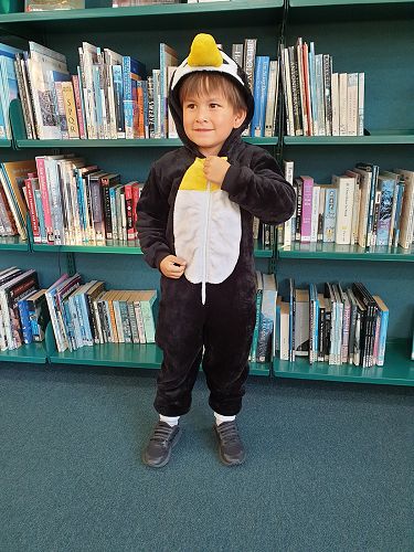 Students enjoying Fictional Character Dress Up Day