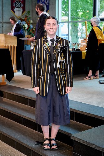 Jessica Scatchard awarded the Brian Smith Memorial Entrance Scholarship to the University of Waikato
