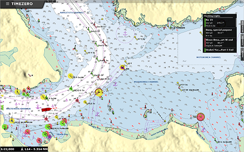 TZ-MAPS - Flashing Navaids  (for TimeZero Professional v5)