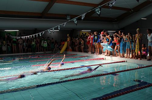 50m Backstroke at Swimming Sports