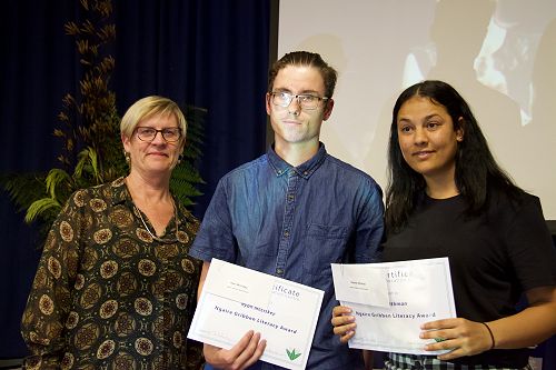 Ngaire Gribben Literacy - Thomas McLiskey and Najma Othman