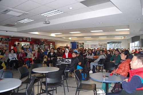 World refugee day in the Hagley Café