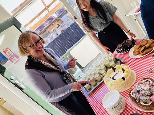 Mrs Medary with Minori