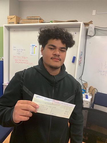 Whiti gets his Drivers Licence