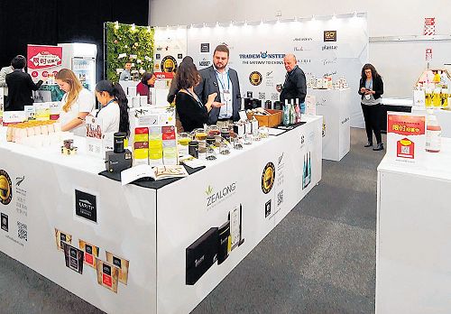 NZ Food Basket companies exhibiting at the Alibaba Expo in Auckland earlier this year. 