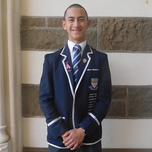 2017 Head Boy - Max Chu