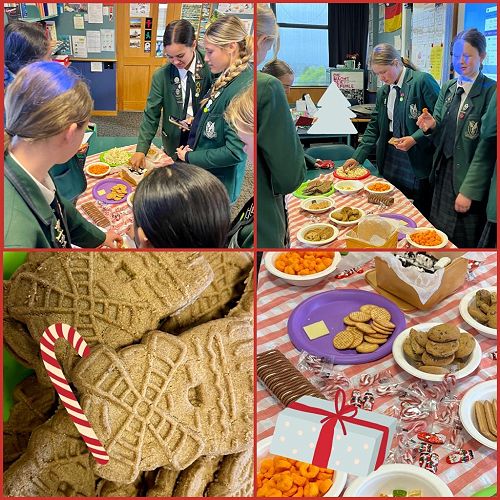 German Christmas party. 