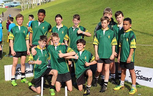 Rugby 7s team on the final day