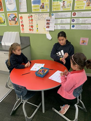 Teaching NZSL in our Wharenui Classes