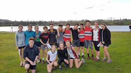 The winning team at the 2019 Get2Go Challenge. Including Riley Wills, Tom Scanlon, Alex Purdie and Taiki Lynn.