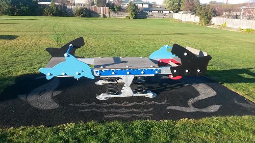 <br />
Sea-saw with sharks and dolphins <br />
<br />
