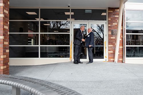 Grant Lander and John Oliver