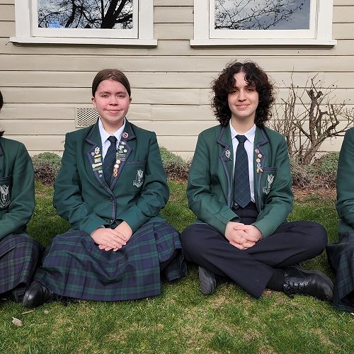 Winning Year 10 O'Mathlon team: