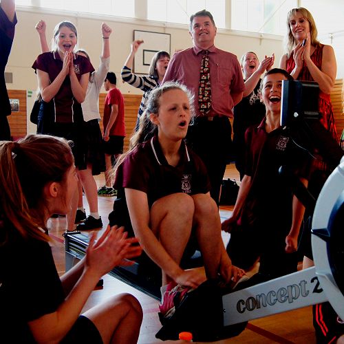 Interhouse Rowing