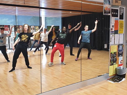 Dance workshop with Antonio Bukhar, Caroline Plummer Dance Fellow