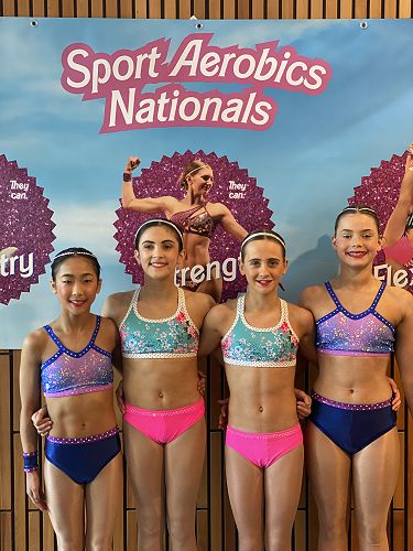 The Pairs Teams excited to be on the big stage