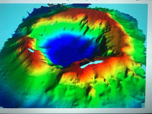 WASSP Multibeam: Survey of a Volcanic Caldera