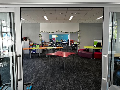 The view from the maker space