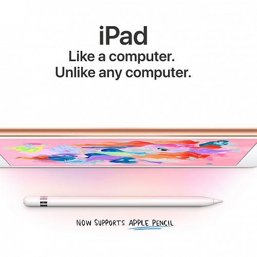 iPad now with Apple Pencil