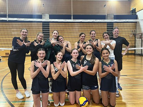 Doves flying high in the Volleyball competition!