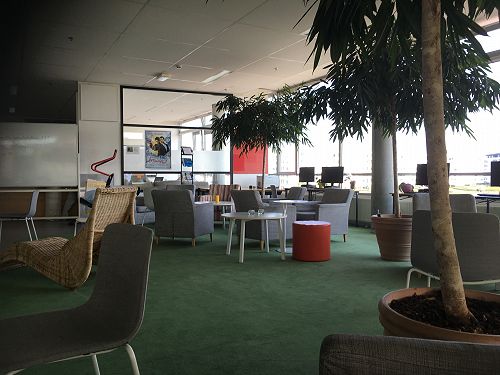 Hellerup Skole, Copenhagen staffroom