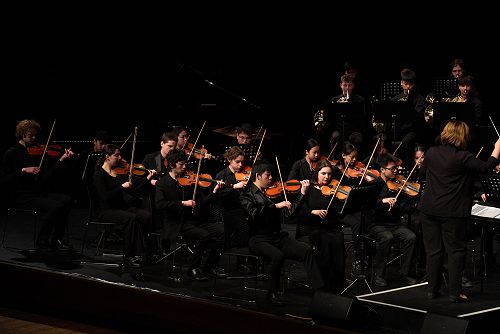 BHS Orchestra at the Aurora Festival