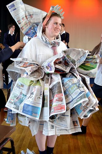 Culture committee Newspaper Fashion Show September 15th