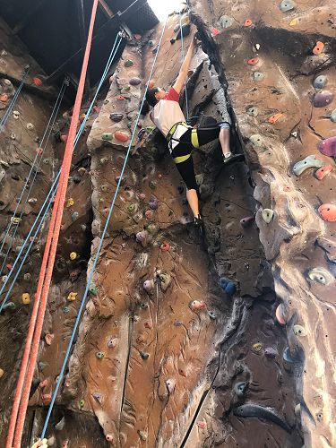 CGHS Wednesday Rock Climbing at the YMCA