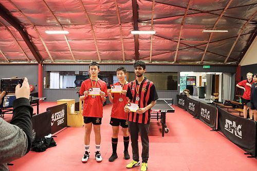 B Grade Team Medalists: 3rd place - HBHS Blue