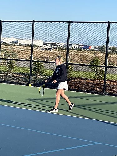 Alice Porter displaying her skill