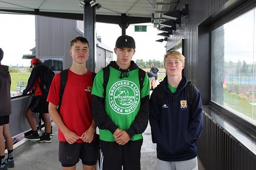 JOSM At Athletics day, dressed in red is Isaac Redman