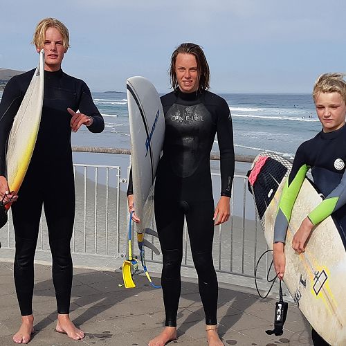 Luke Ohlson, James Watt and Jake Owen