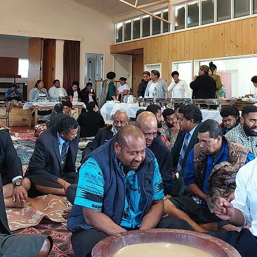 Farewell Ceremony at the Synod AGM.