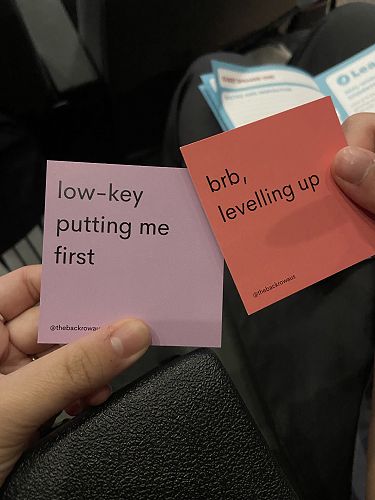 Motivational Affirmations given at YLA