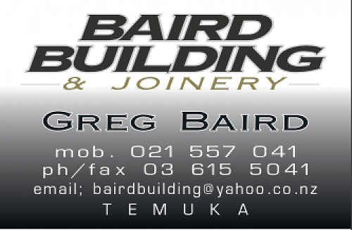 Email:  bairdbuilding@yahoo.co.nz