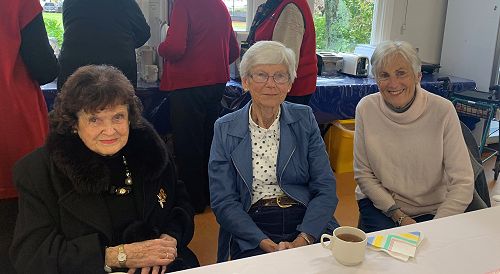 Nancy Van den Broeke, Mary Wilson and Anita Durning