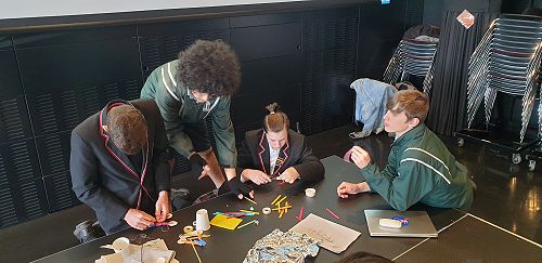 Barzeen and Joran and their team.