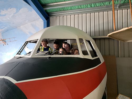 Annas group in plane