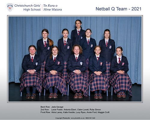 Netball Q Team 2021