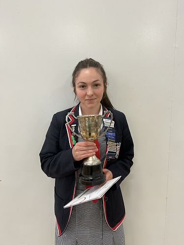 Christchurch Girls’ High School Football Service Cup - Maisie Bennie-Steel
