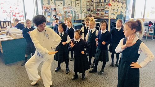 Year 2 learning Taichi