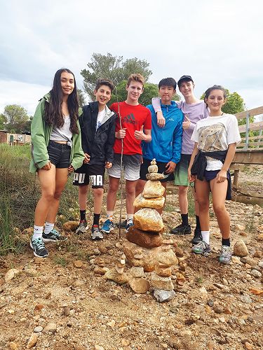 Smiles from the Marahau group.